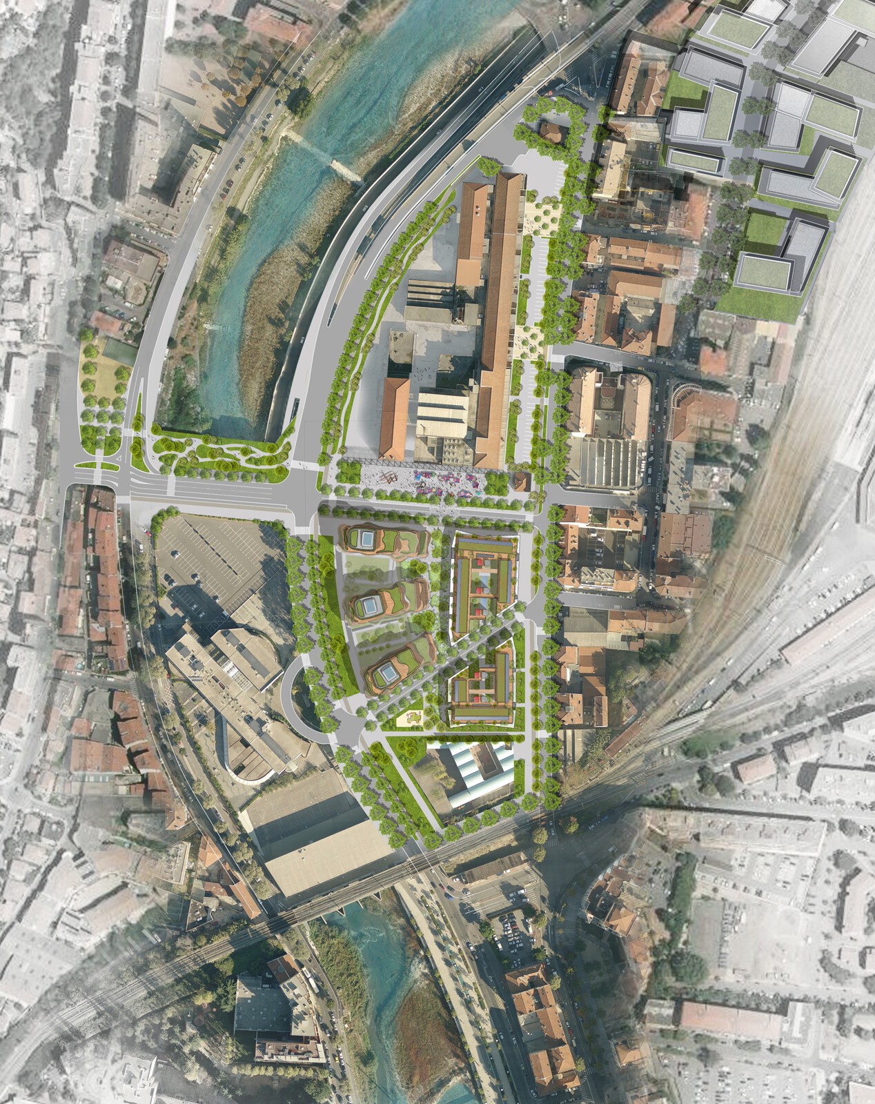 PLAN MASSE 2000