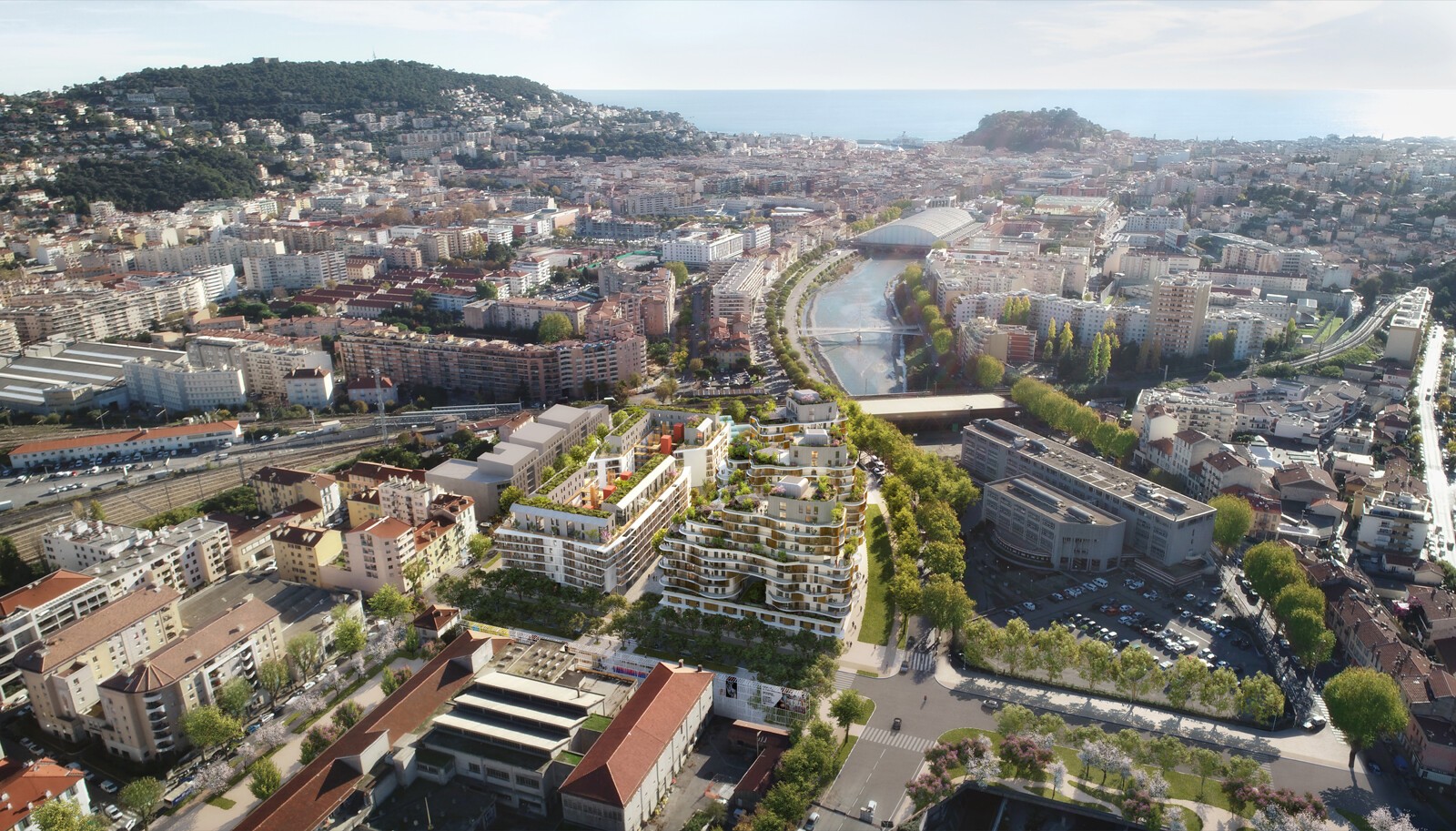 VUE AERIENNE NORD